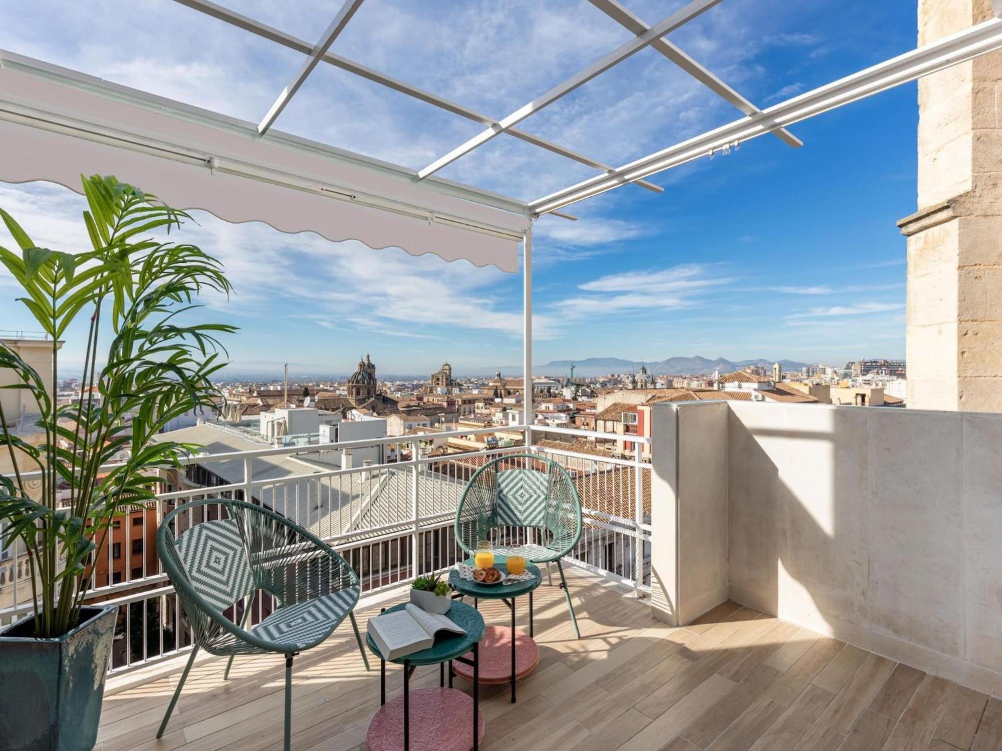 Luxury Alhambra Penthouse Collection Gran Via Appartement Granada Buitenkant foto