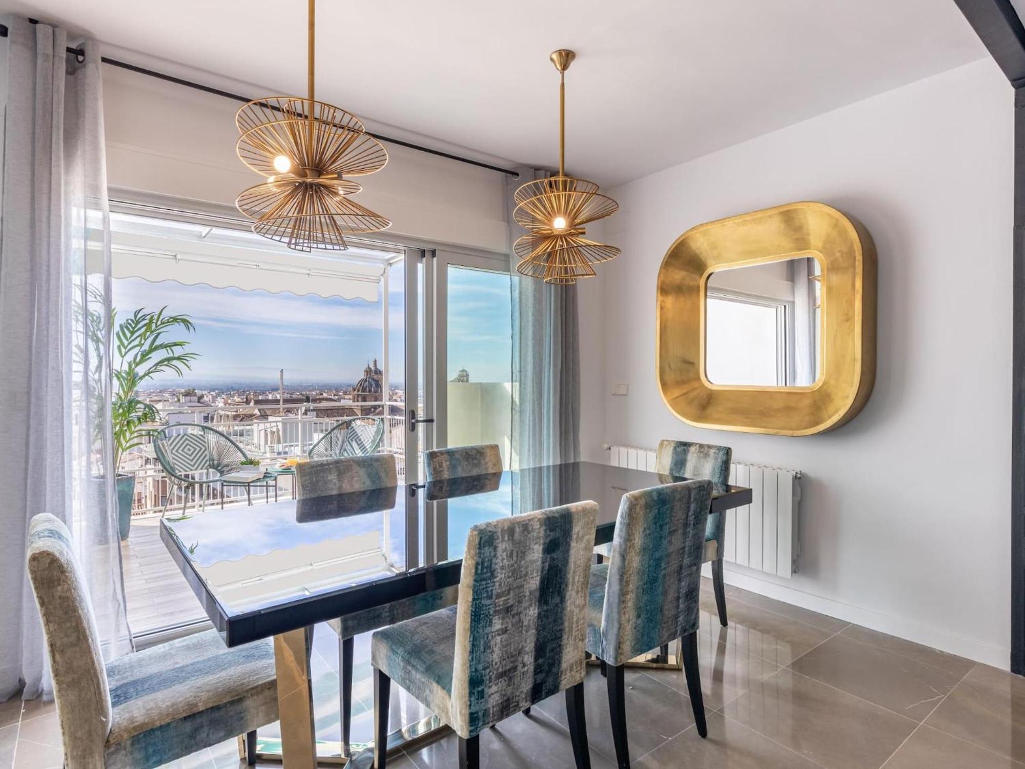 Luxury Alhambra Penthouse Collection Gran Via Appartement Granada Buitenkant foto