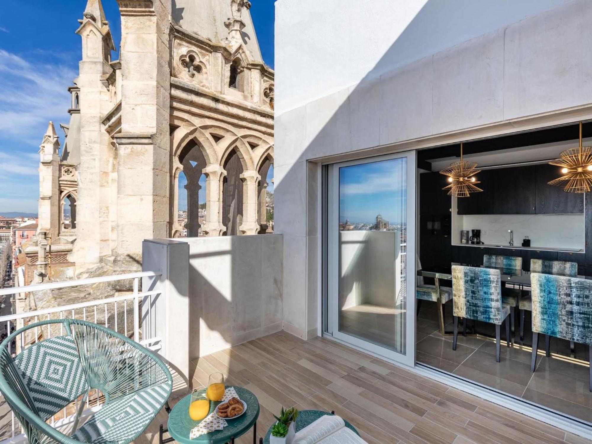 Luxury Alhambra Penthouse Collection Gran Via Appartement Granada Buitenkant foto