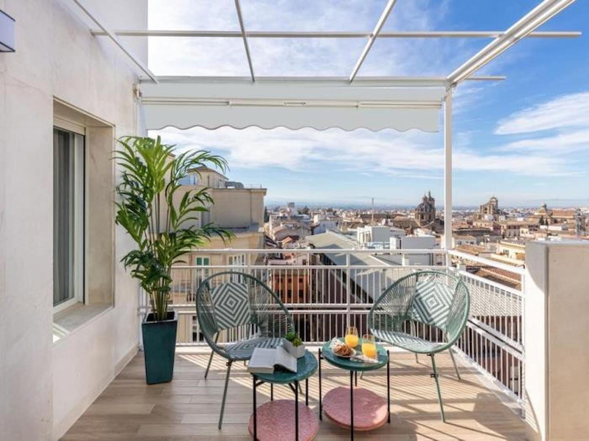 Luxury Alhambra Penthouse Collection Gran Via Appartement Granada Buitenkant foto